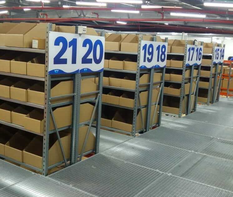 מדפים למחסן ראף טכנולוגיה